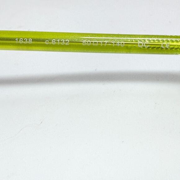 ProDesign Denmark 1638 1 C 6132 Black Green Eyeglass Frames 50-17-140 20507 - Picture 5 of 7